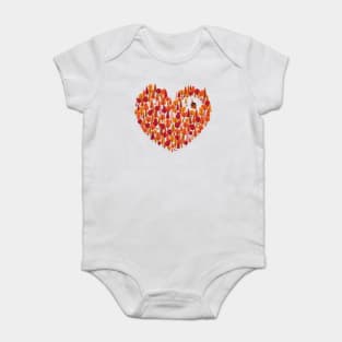 Wild at heart Baby Bodysuit